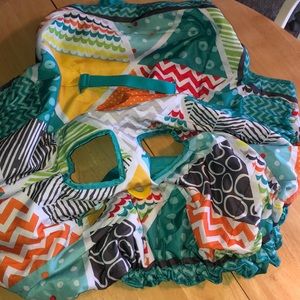 Baby shopping cart cover or high chair cover